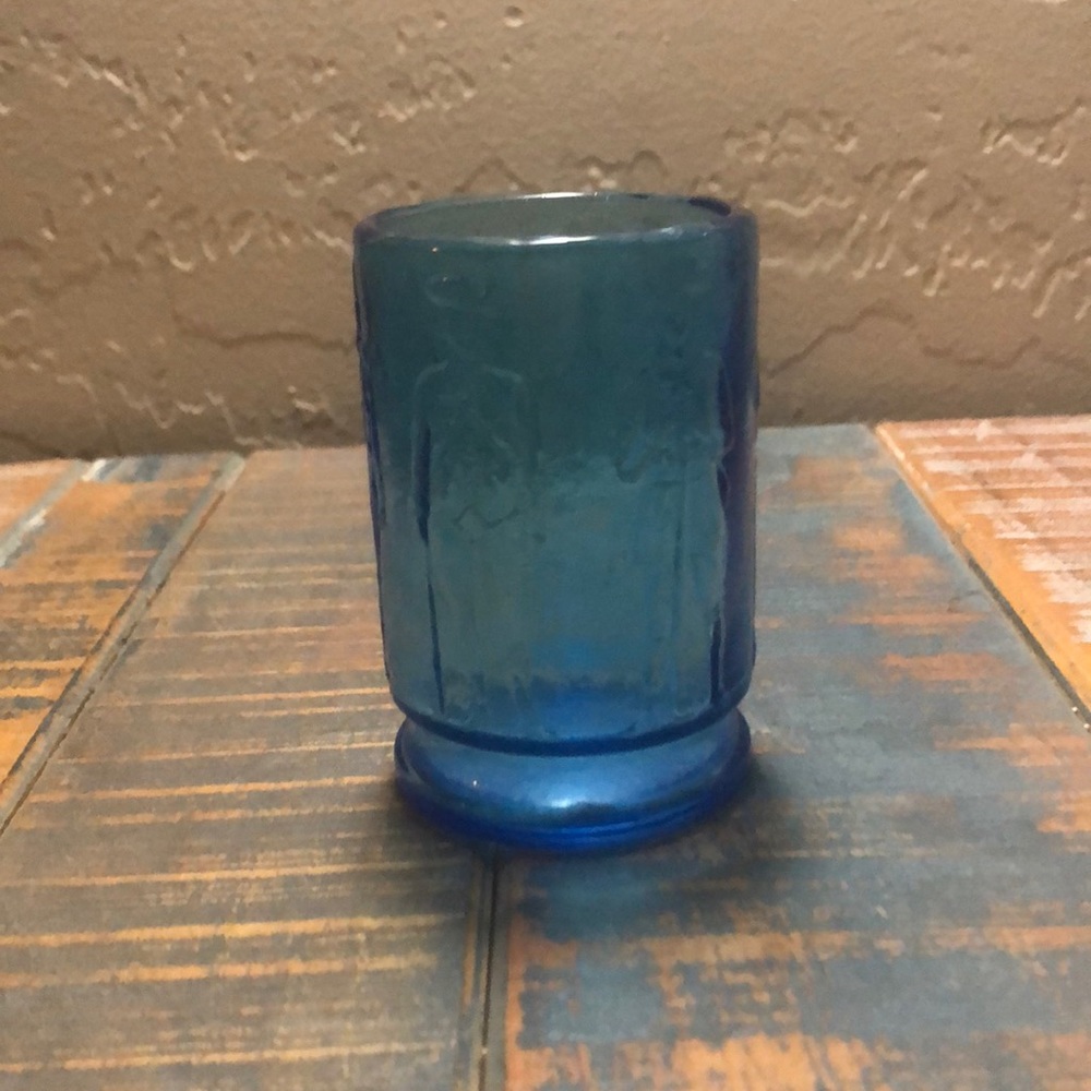 Vintage Wheaton Blue Soldier Tumbler